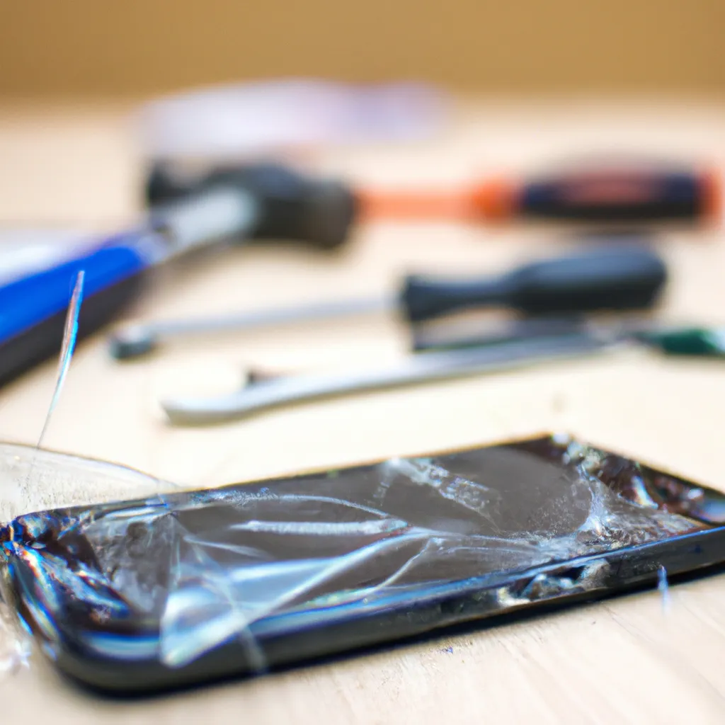 Jak naprawić rozbity telefon?